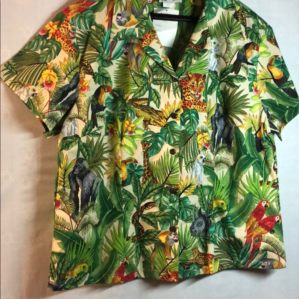 Brand new Aloha Republic Hawaiian Women Shirt